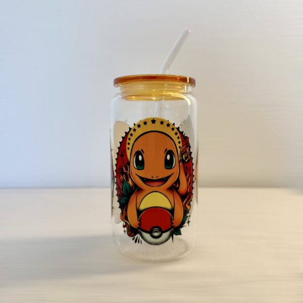 Dracaufeu - mug en verre