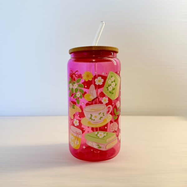 Photoroom_003_20251129_133341 Books & Flowers - mug en verre