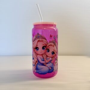 Reine des neiges - mug en verre