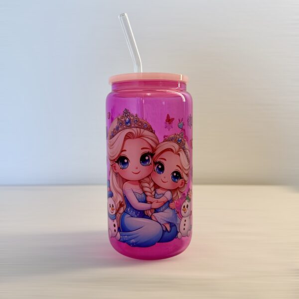 Reine des neiges - mug en verre