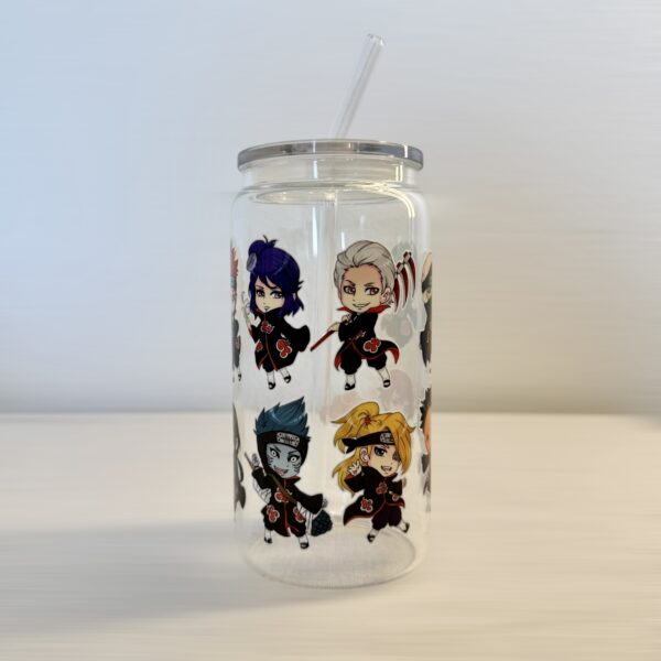 Akatsuki Chibi - mug en verre