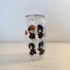 Akatsuki Chibi - mug en verre