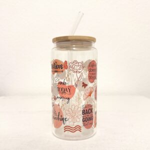 Positivity - mug en verre