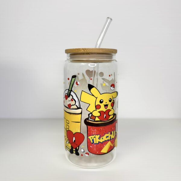 Pikachu love - mug en verre