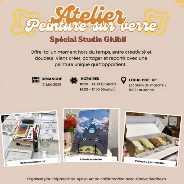 b1e45ce8-170e-4aaf-bcab-86edc600f76c Atelier peinture sur verre - Spécial Studio Ghibli