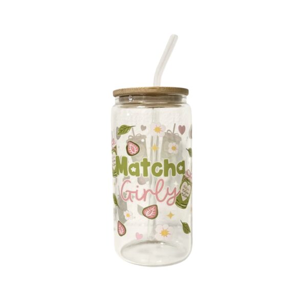 Matcha girl - mug en verre
