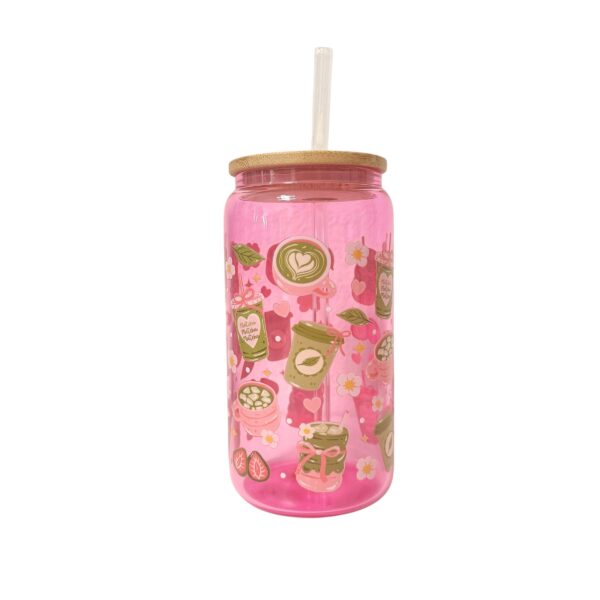 img_6587-photoroom Matcha & Flowers - mug en verre