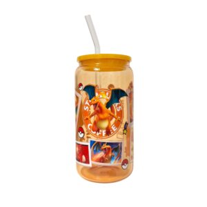 Dracaufeu - mug en verre
