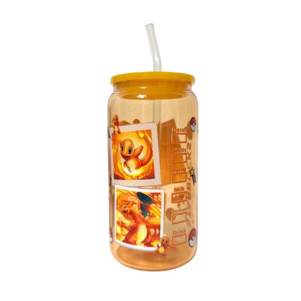 Dracaufeu - mug en verre