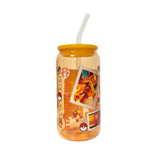 Dracaufeu - mug en verre