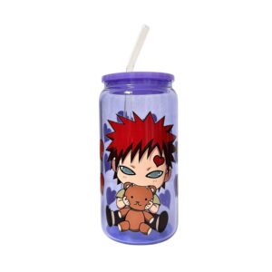 Gaara violet - mug en verre